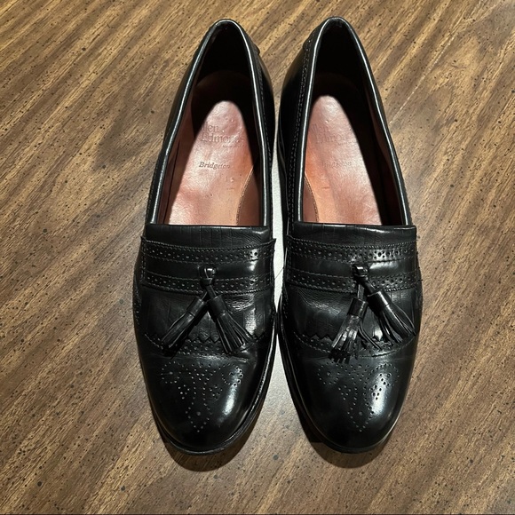 Allen Edmonds Men’s Bridgerton Tassel Loafer Kiltie Black Leather 10 - Picture 3 of 14